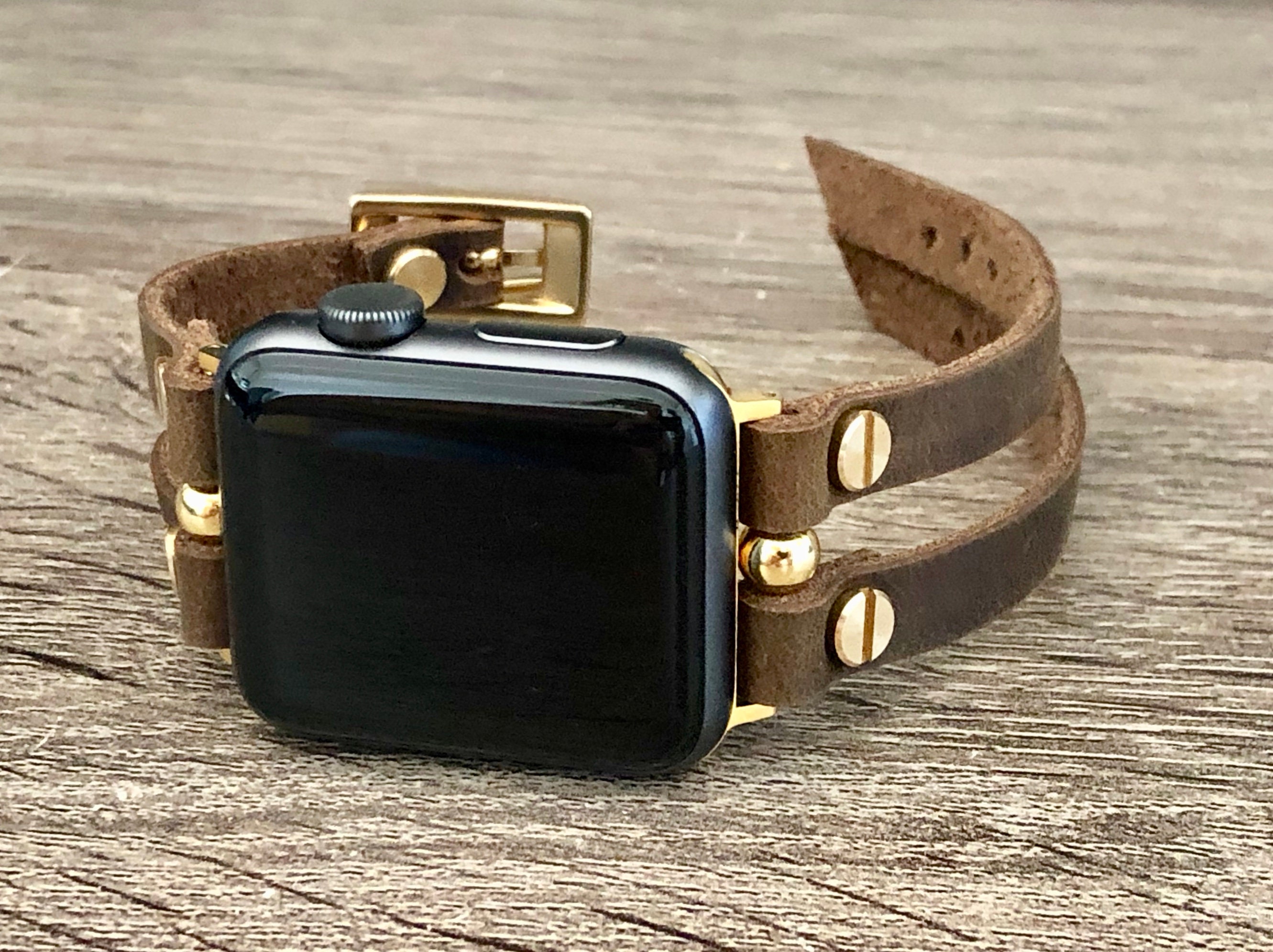 gold apple watch band series 4