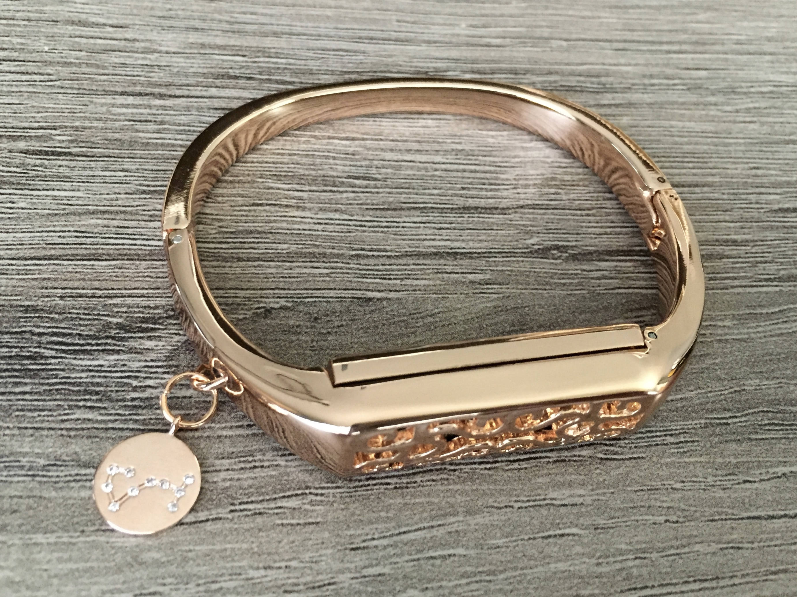 Rose Gold Color Band for Fitbit Flex 2 Fitness Tracker Bangle Etsy