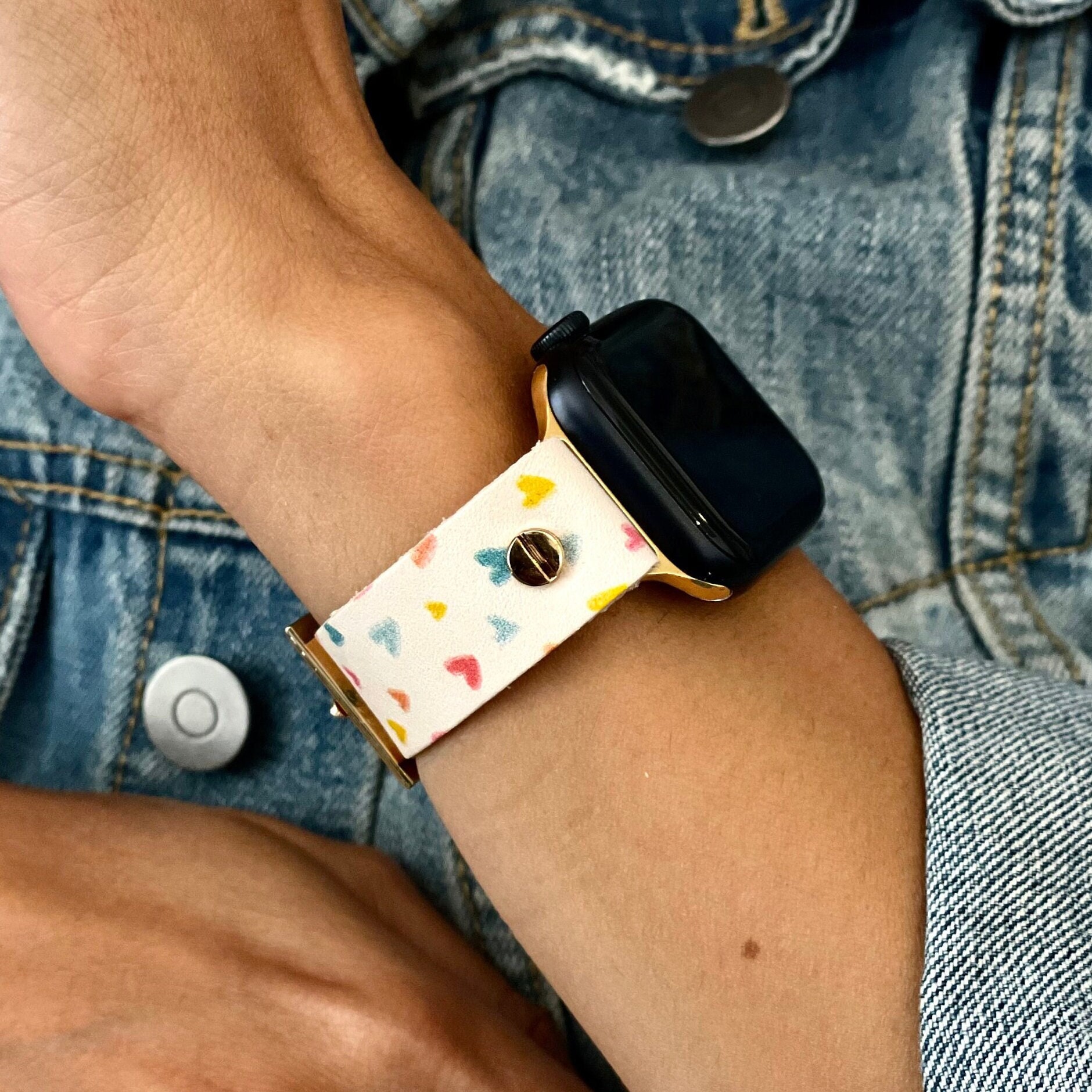 Louie Vuitton Apple Watch Band 