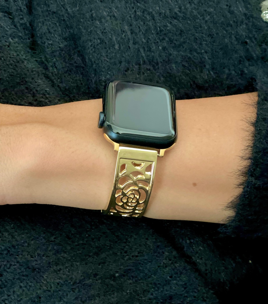 ゴールド Apple Watch バンド 46 mm 40 mm 41 mm 38 mm 44 mm 45
