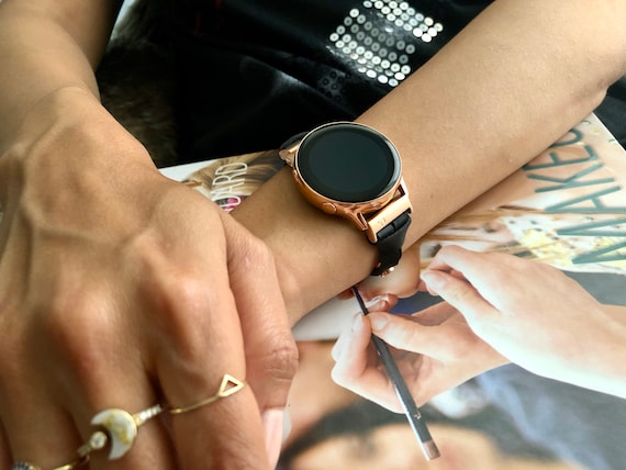 Samsung galaxy watch rose gold accessories deals