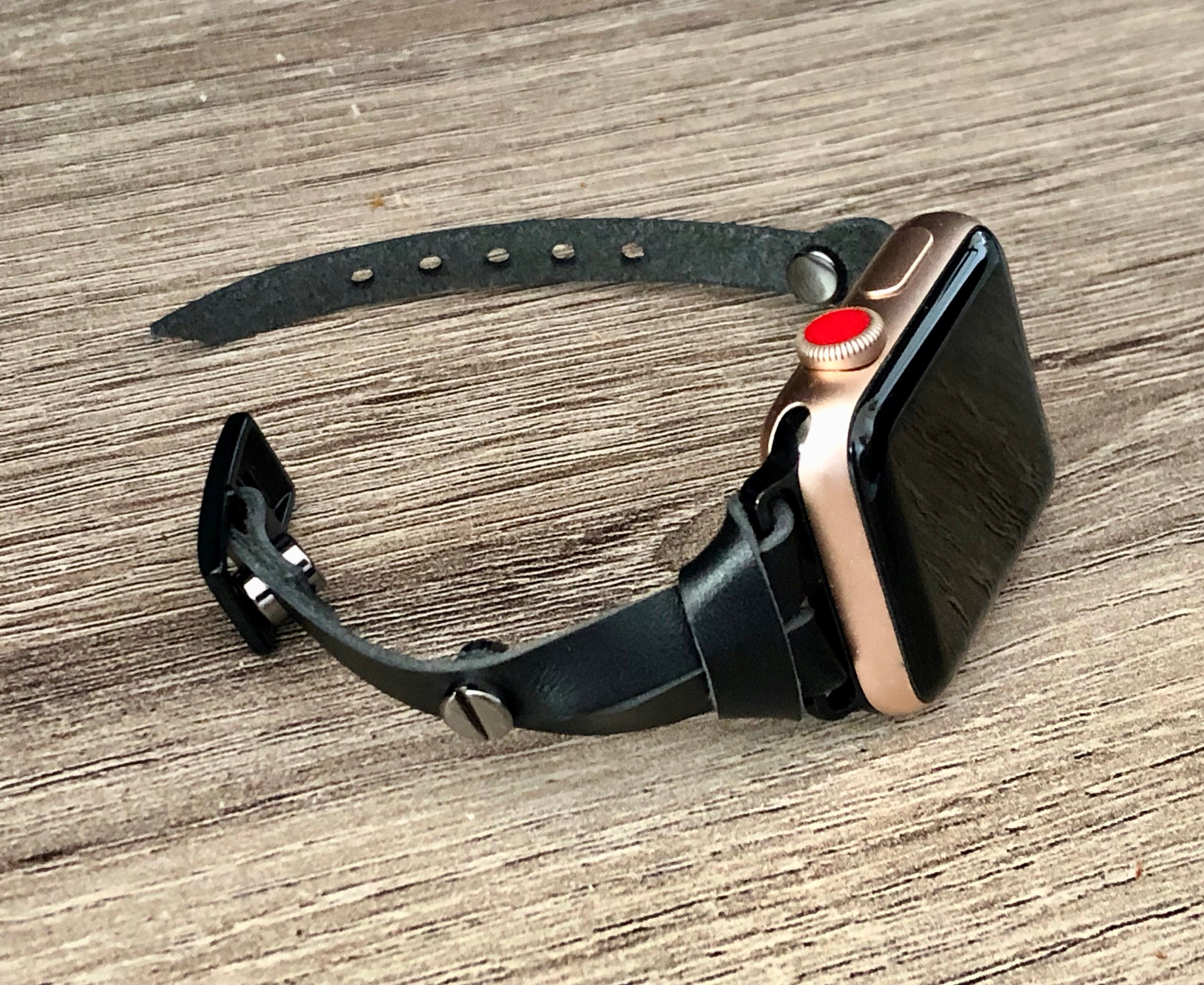 Space Black Apple Watch Band 38mm 40mm 42mm 44mm iWatch Bracelet Space