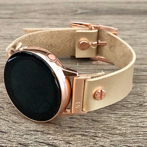 Rose Gold Samsung Galaxy Watch Active 40mm Women Band Rose Etsy