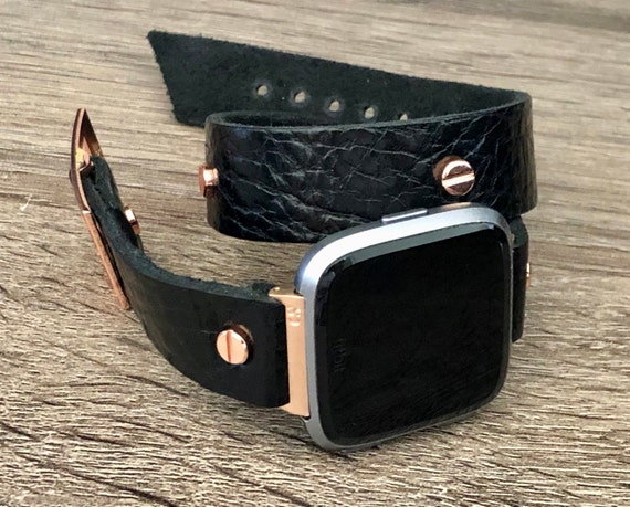 Elegant Rose Gold Fitbit Versa 2 Band 
