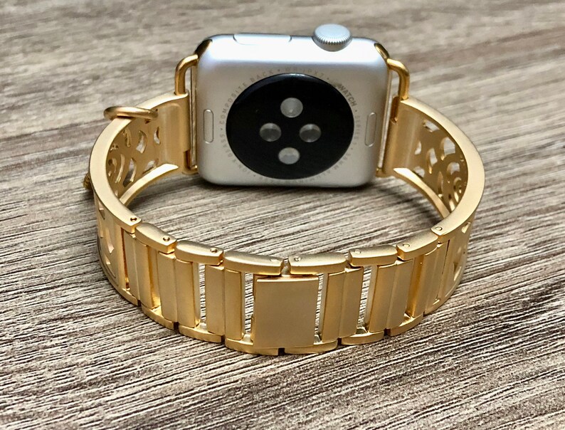 Gold Apple Watch Band 38mm 40mm Women Apple Watch 42mm 44mm | Etsy