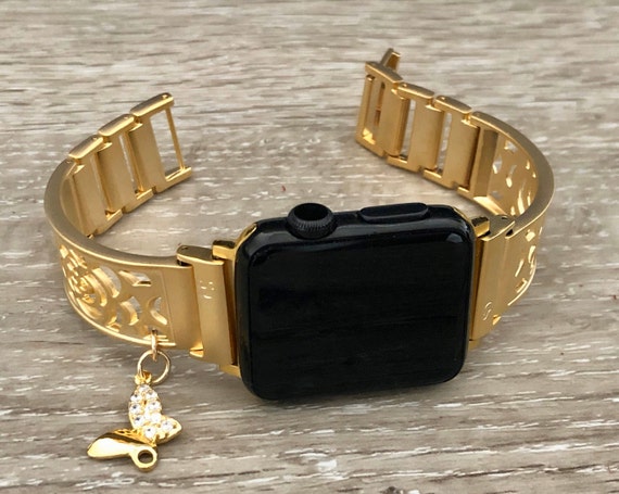 real gold apple watch band 42mm