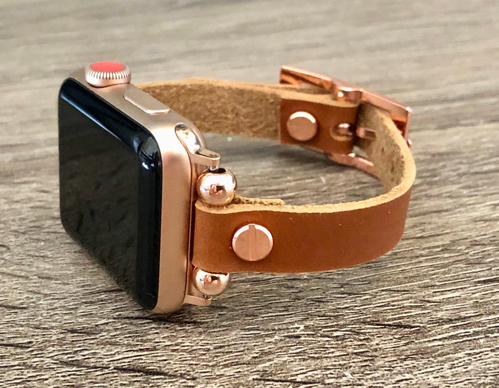 Rose Gold Apple Watch Band 38mm 40mm 42mm 44mm Iwatch Bracelet Etsy