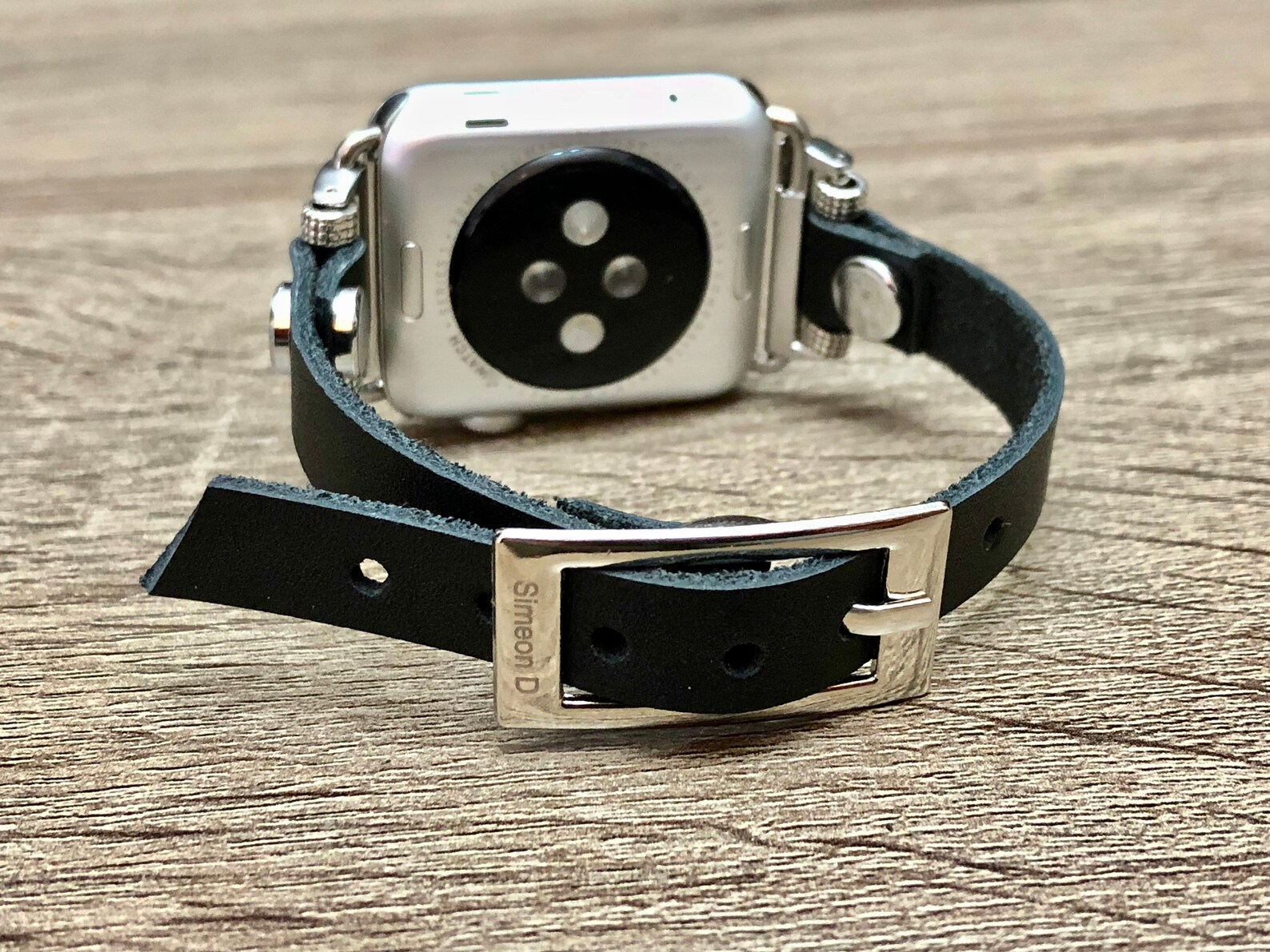 Indigo Black Bracelet for Apple Watch 38mm 42mm iWatch Band | Etsy