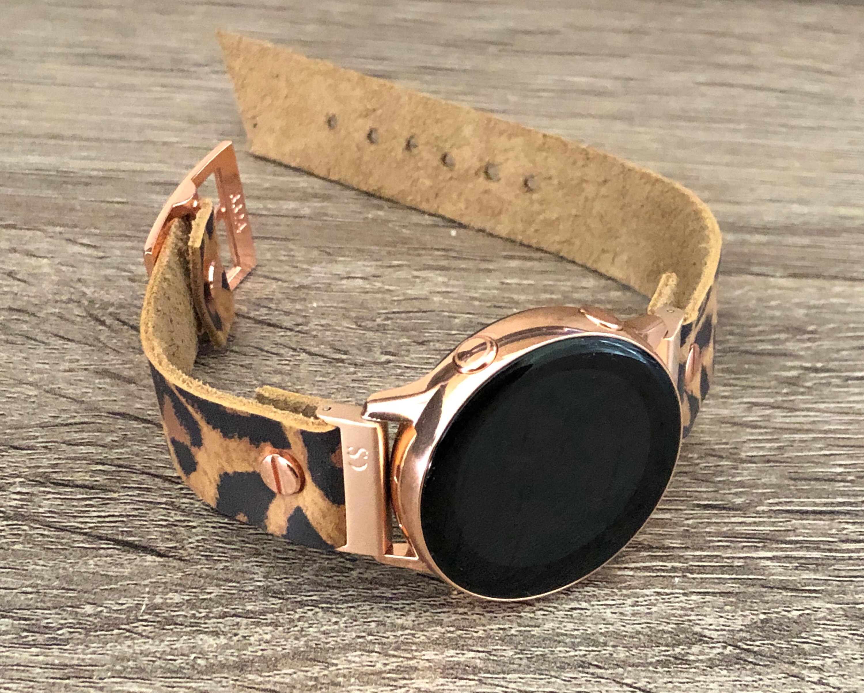 Leopard samsung watch band hotsell