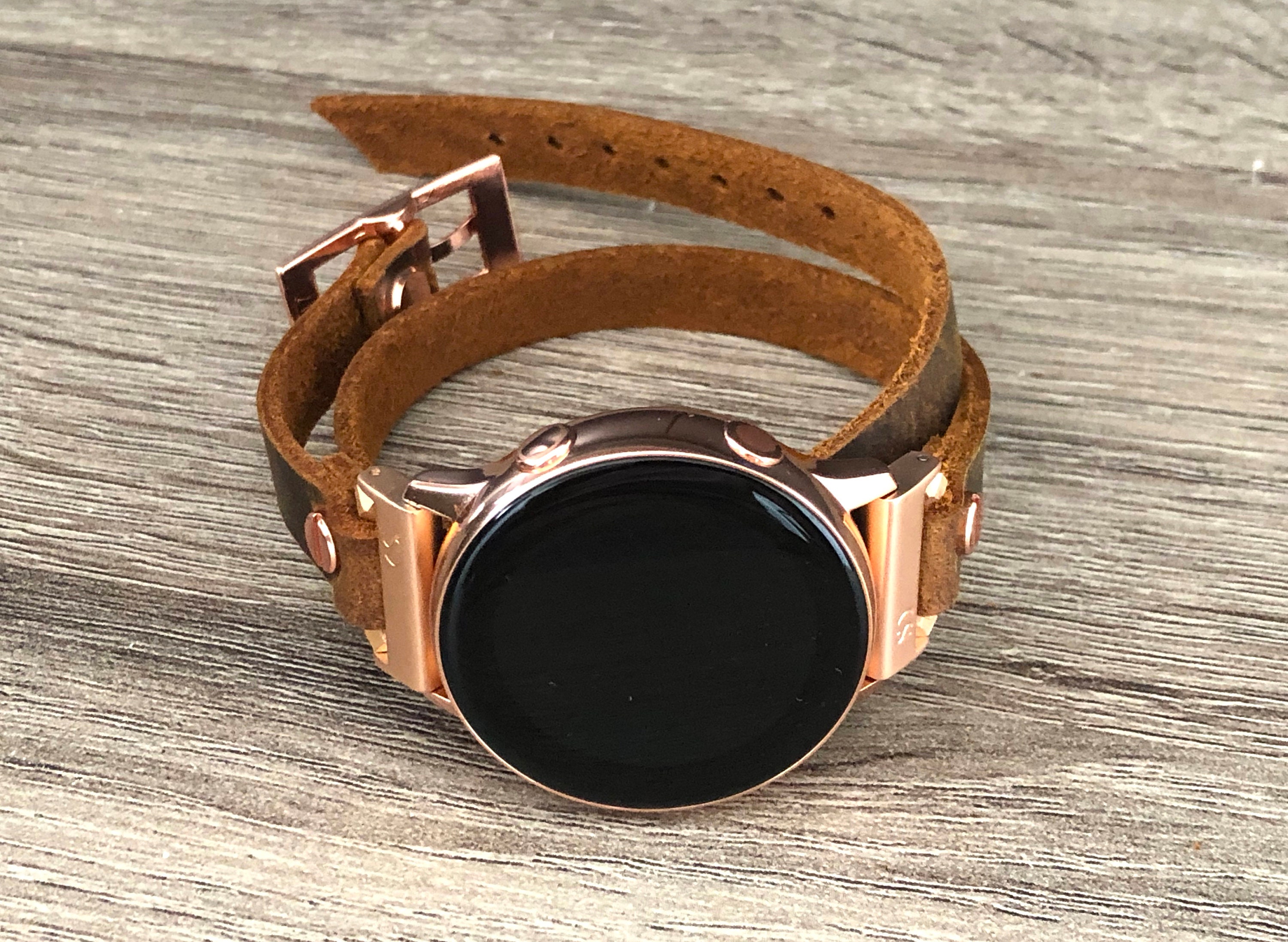 Samsung Galaxy Watch Band Vintage Brown Leather Galaxy Watch 42mm Band Samsung Galaxy Watch