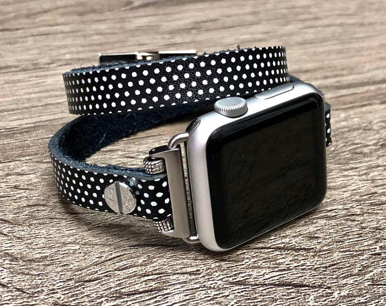 APPLE WATCH Band 38mm 42mm Iwatch Band Adjustable Leather | Etsy