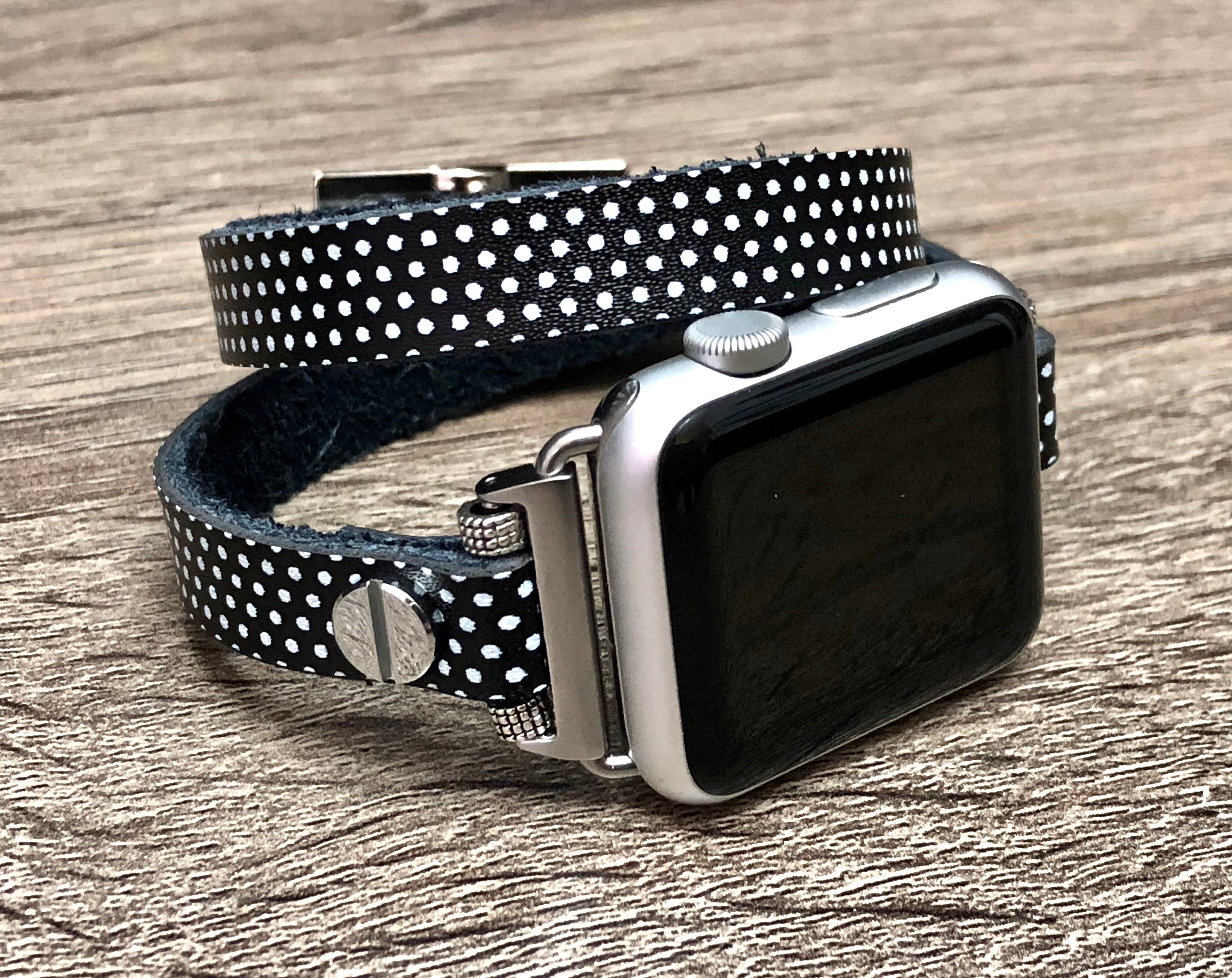 APPLE WATCH Band 38mm 42mm iWatch Band Adjustable Leather | Etsy