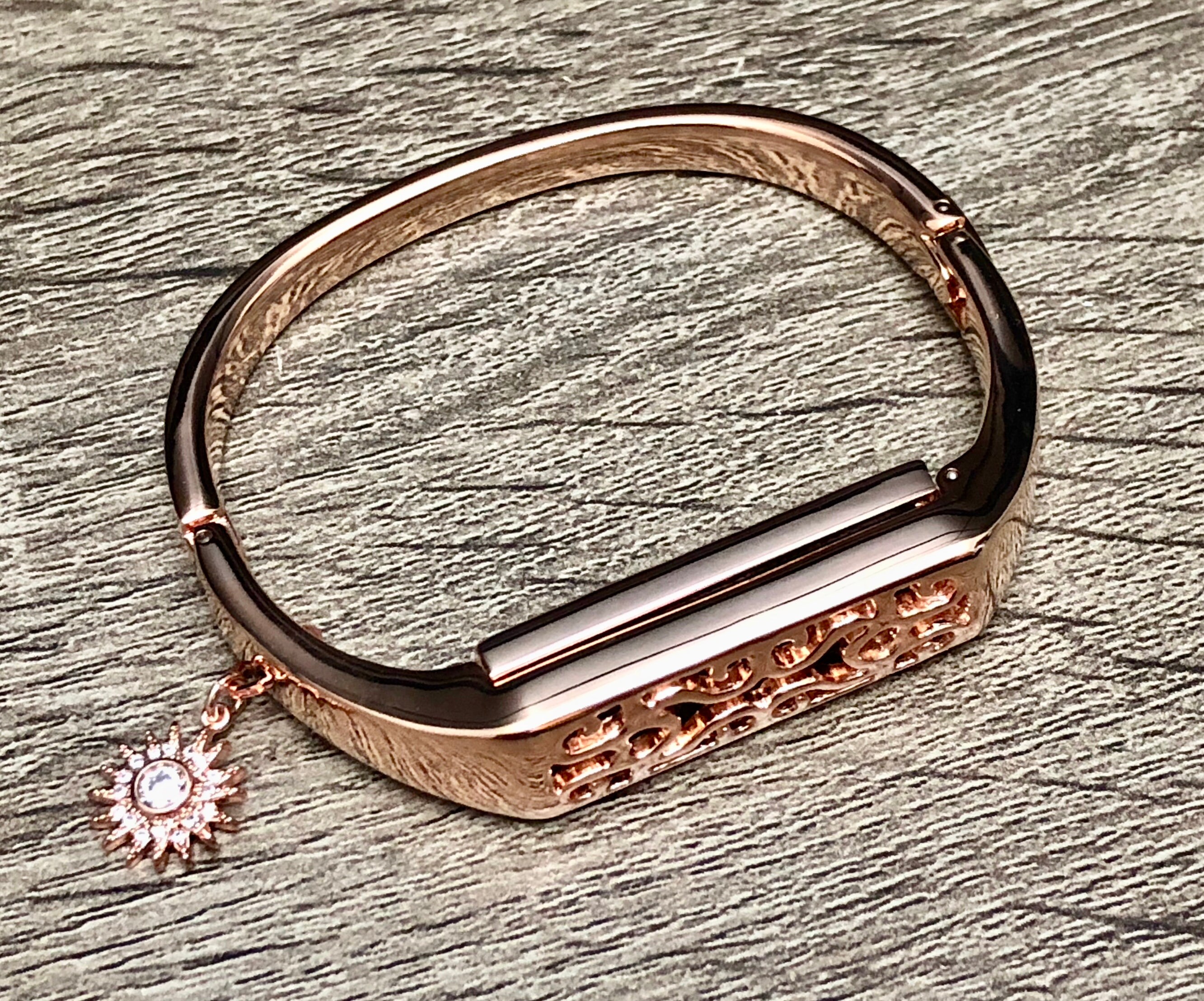 ruby rose gold fitbit