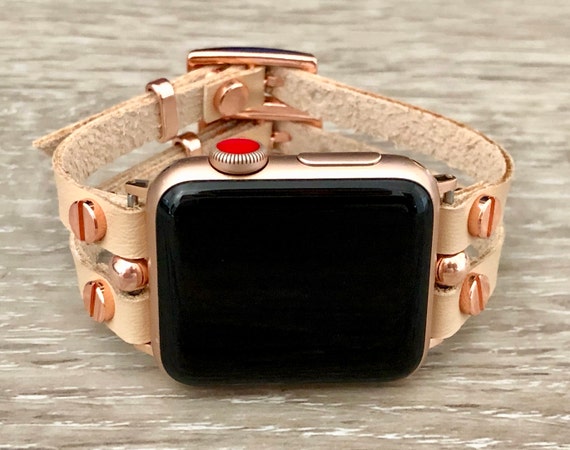 Vegan leather apple watch band Clearance