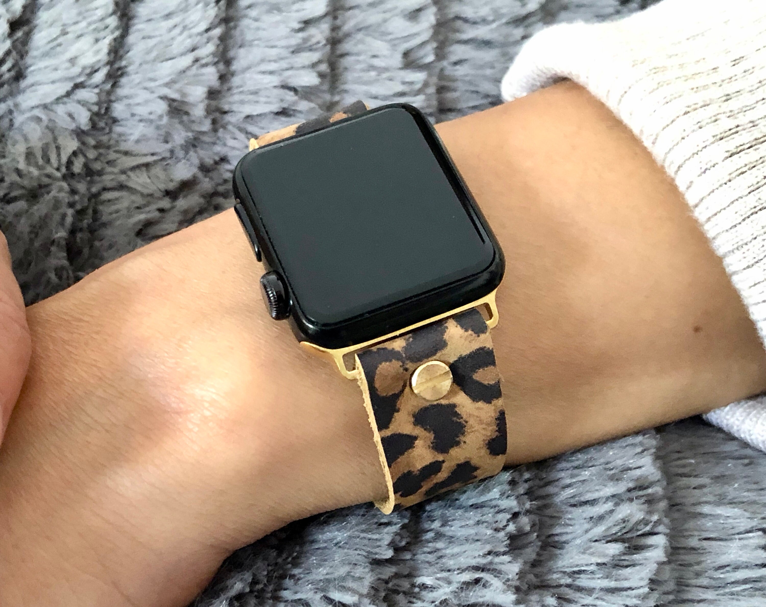 leopard apple watch band 44mm