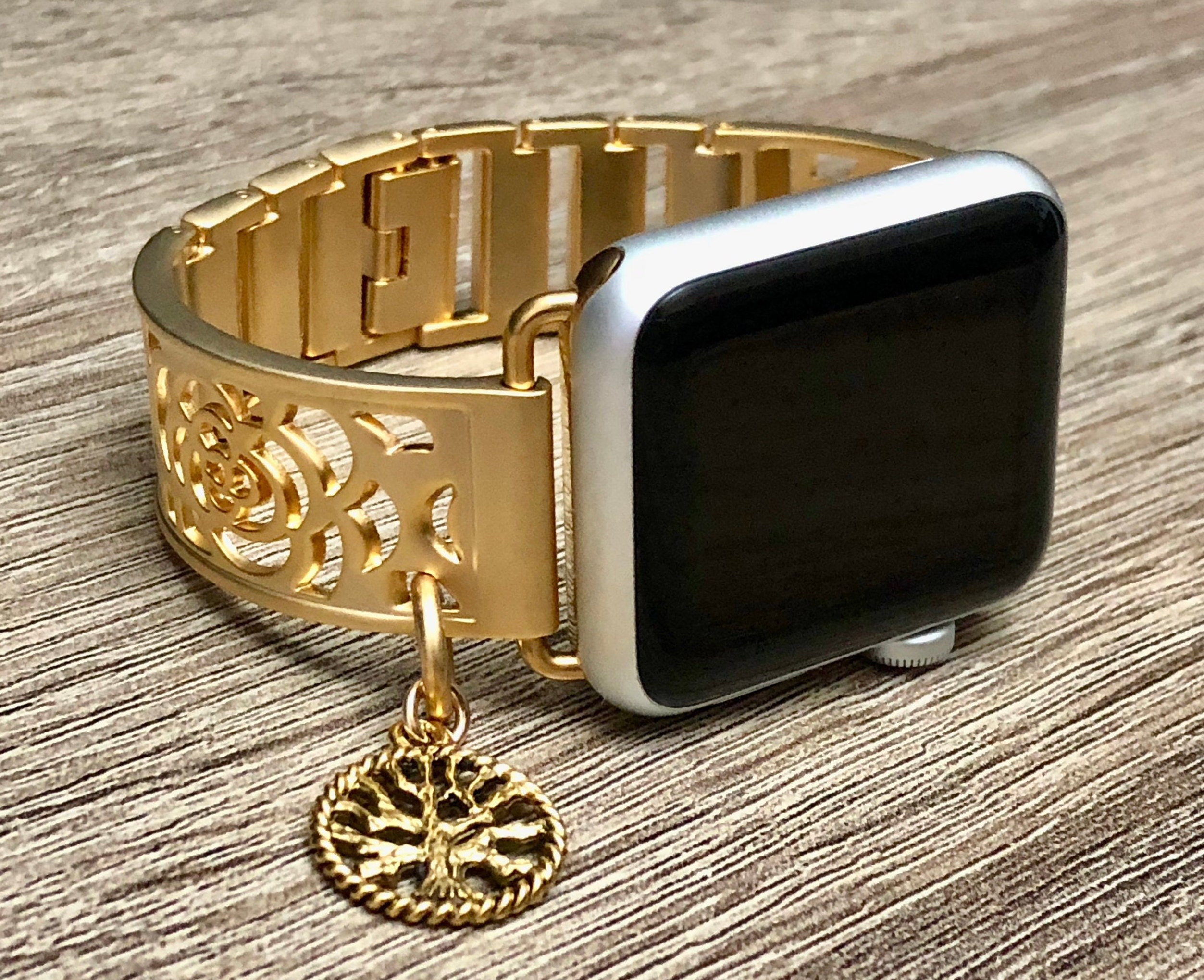 Gold Apple Watch Band 38mm 40mm Women Apple Watch 42mm 44mm | Etsy