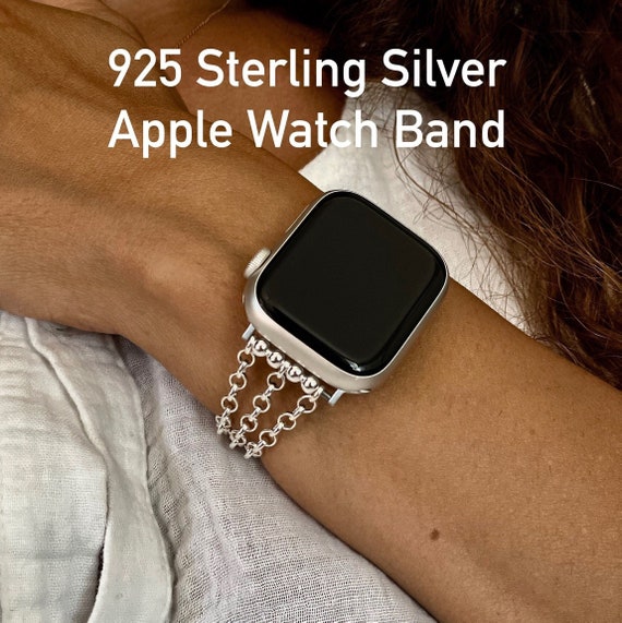 LV Apple Watch Band Repurposed Classic Monogram Double Loop, Rose Gold / 40mm/41mm