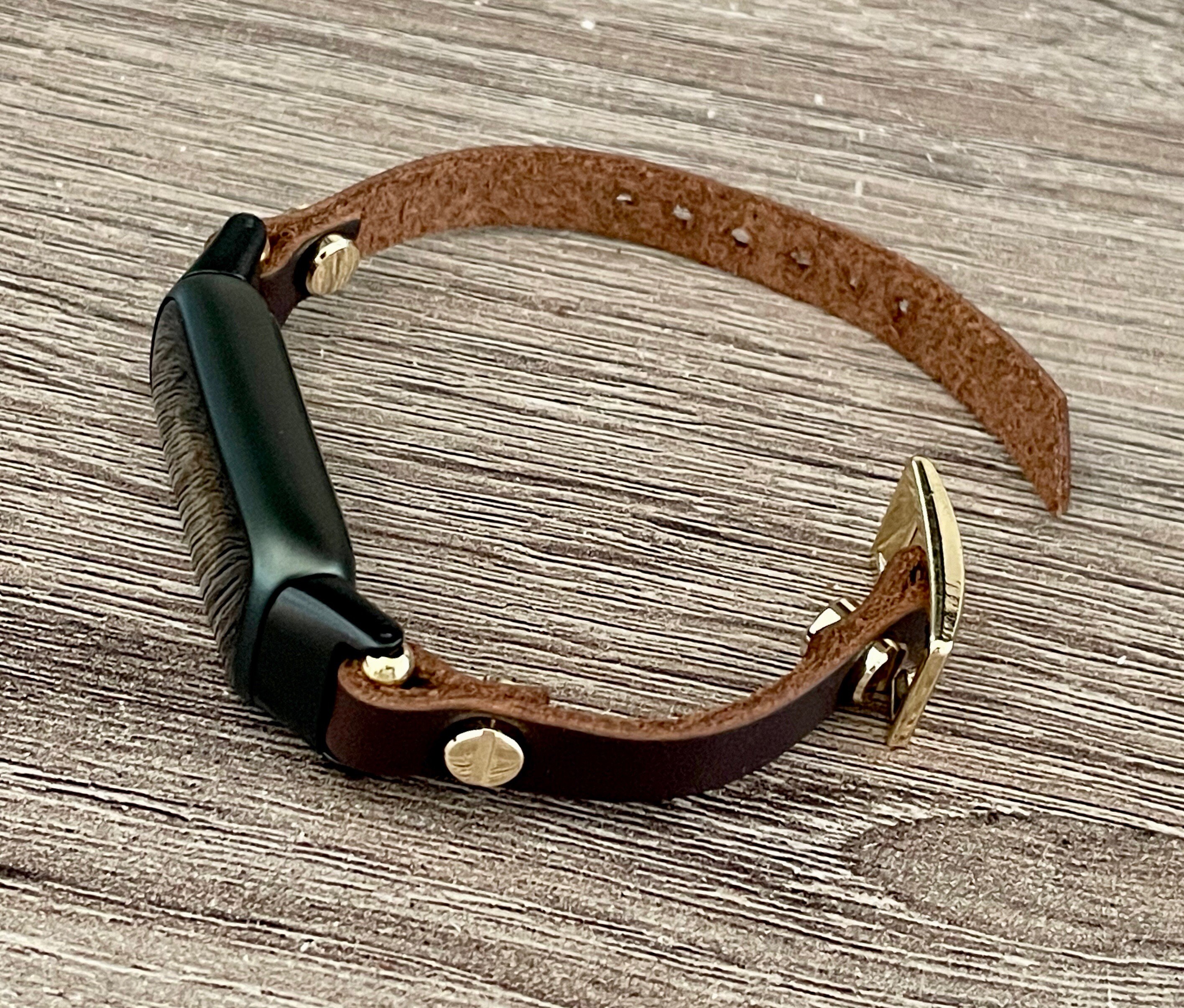 Italian Leather Fitbit Luxe Bracelet Women Fitbit Luxe Slim Band