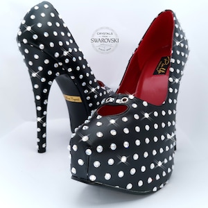 Swarovski Shoes-Sparkly High heels-swarovski heels-Bling Shoes-Glitter-Bridal Shoes-Womens Wedding Shoes-Swarovski unique diamonds Shoes