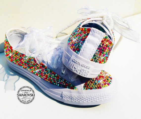 sparkly sneakers wedding