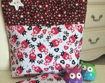Toddler's bag,Child purse,Kids bag,Mini tote for girls,Quilted tote bag Handmade quilting tote bag,shoulder bag, Birthday gift for her.