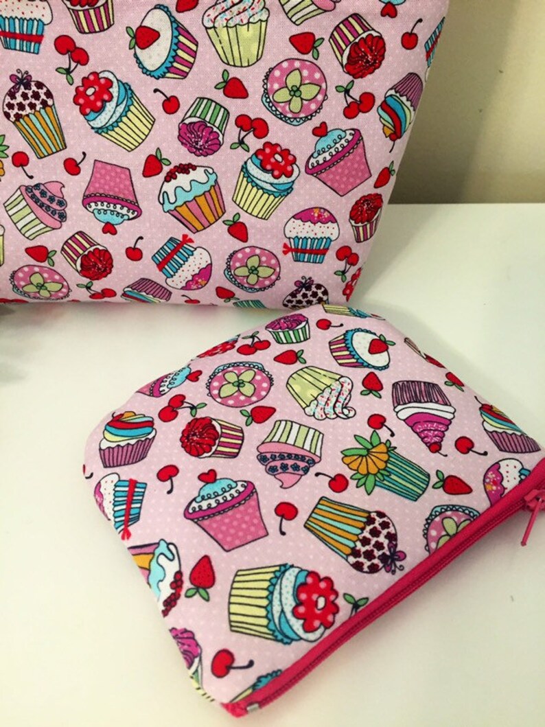 Child purse with coin purse.Kids bag,Mini tote for girls,Quilted tote bag,Birthday gift for her.