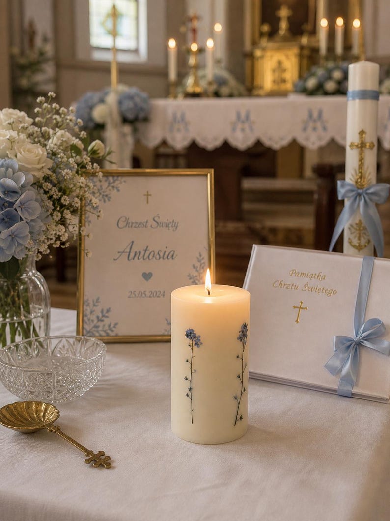 AgaMakesCandles Forget Me Not Candle - Thumbnail 5