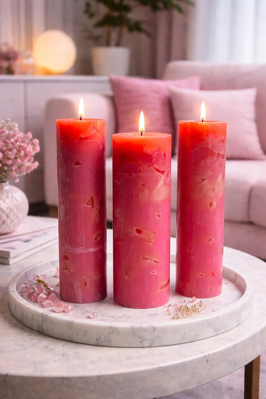 Taper candles bright colors - Etsy 日本
