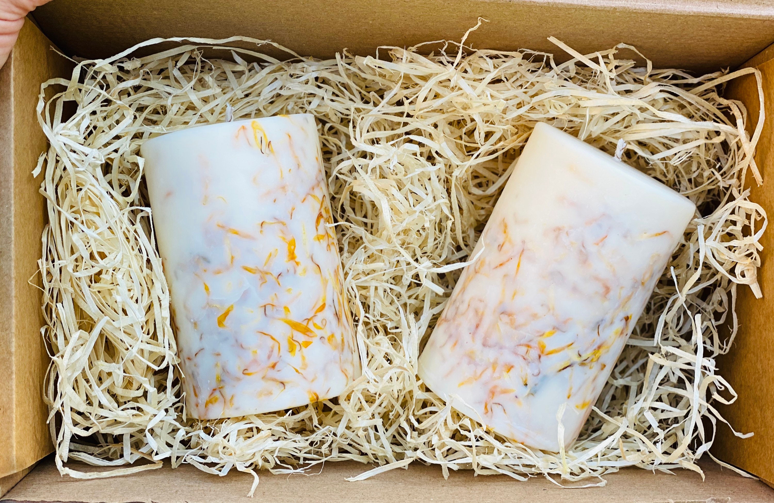 Marigold Decor Marigold Candles Flower Candle Botanical Etsy UK