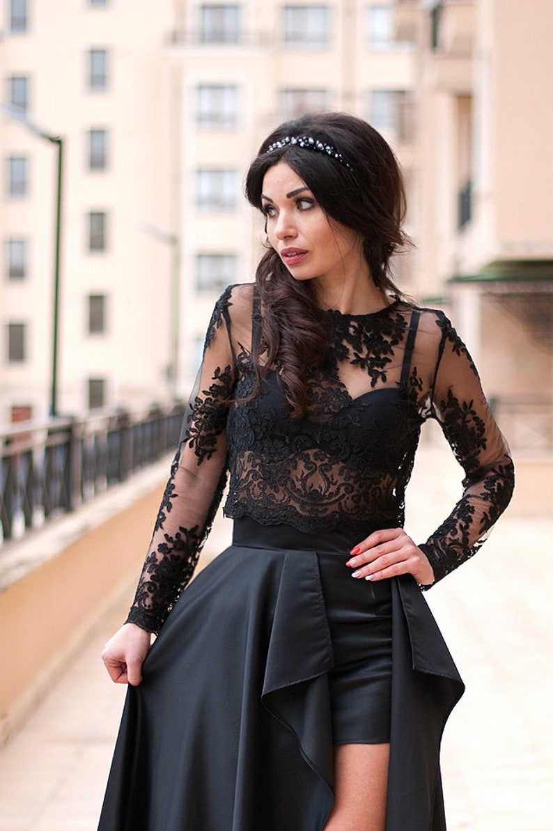 prom skirt and top