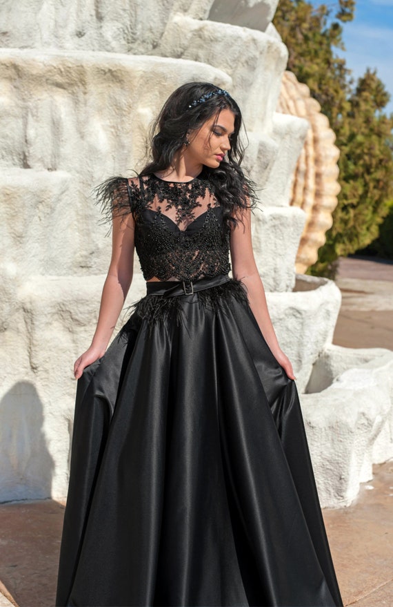 Two-Piece Prom Dresses – Two-Piece Evening Gowns