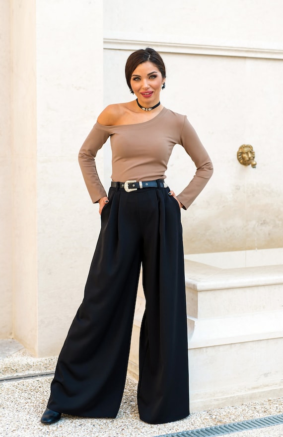 Wide Leg Pants for Women / High Waist Pants / Women's Pants