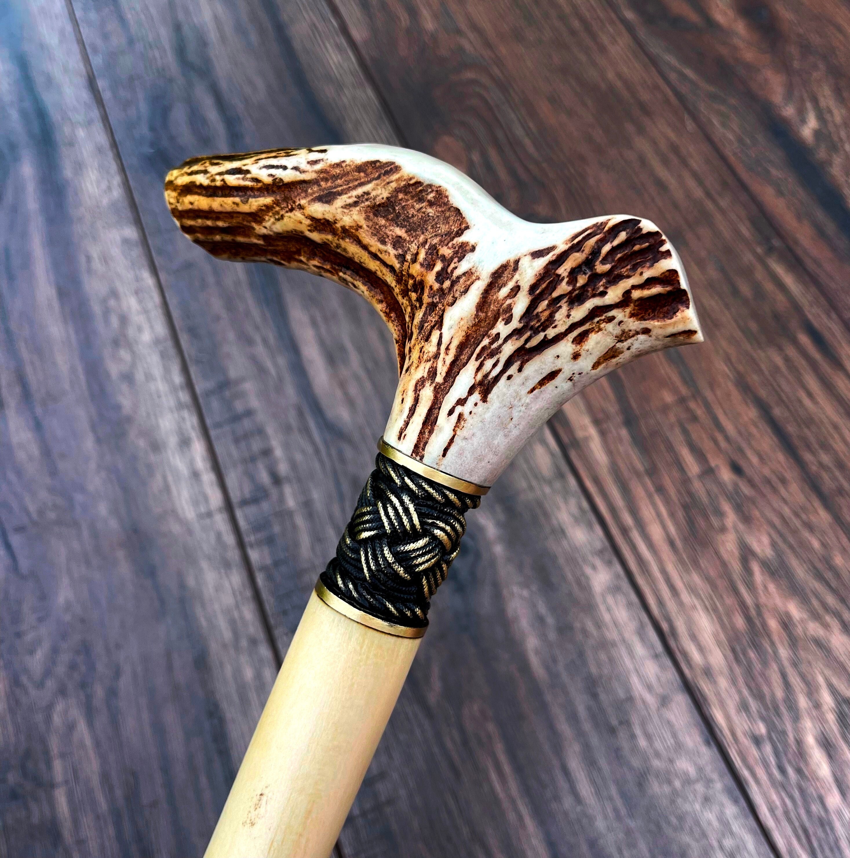Rare Victorian Dragon Handcrafted Walking Stick Cane-al Steampunk