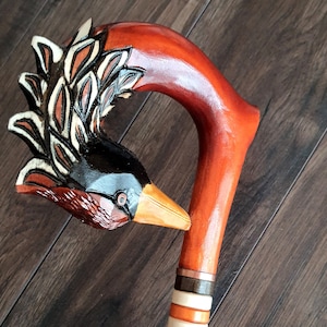 Phoenix Walking Cane Walking Stick Handmade Cane