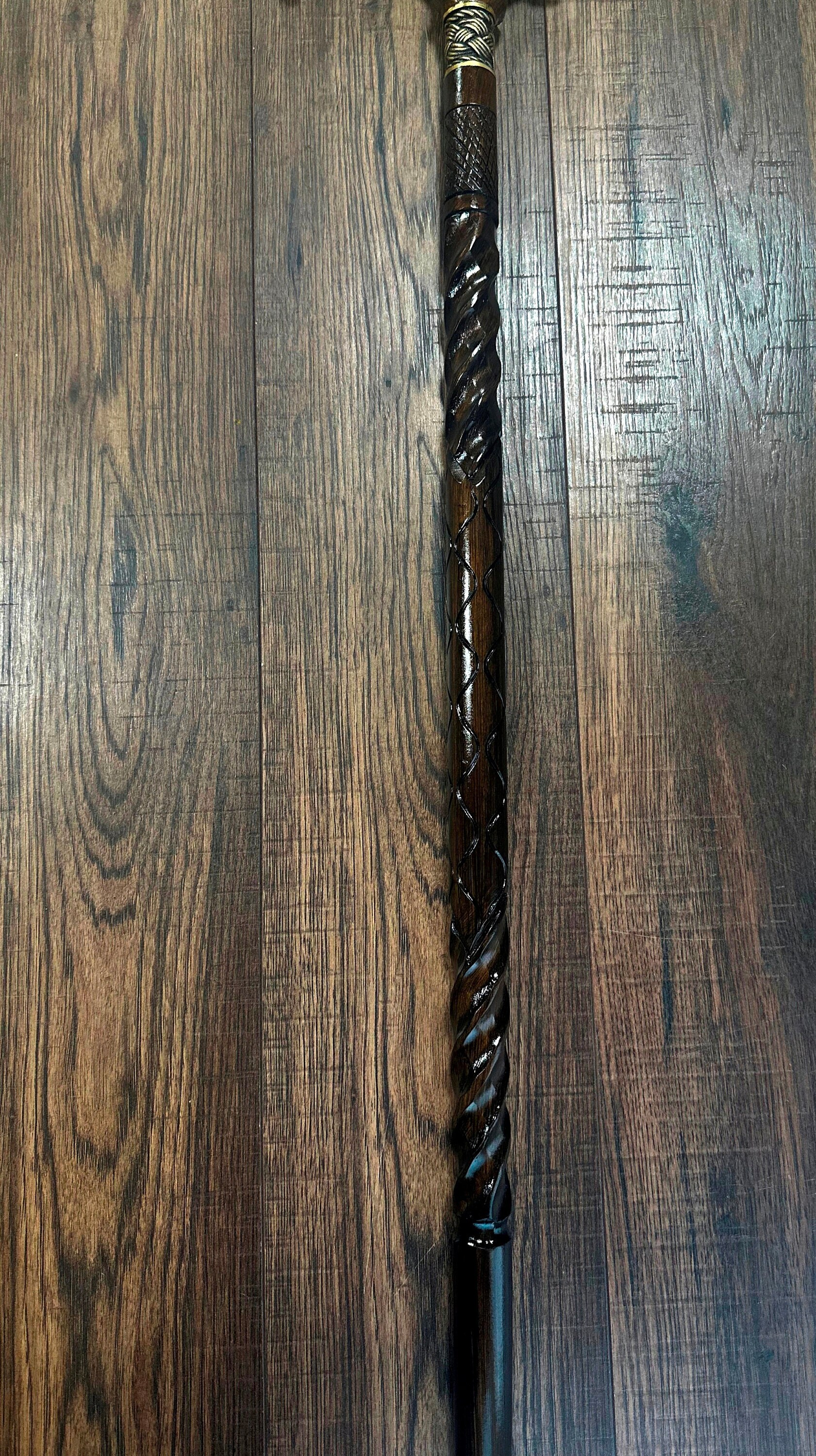Walking Cane Wooden Sticks Walking Stick Alien Skull OAK Wood Canes ...