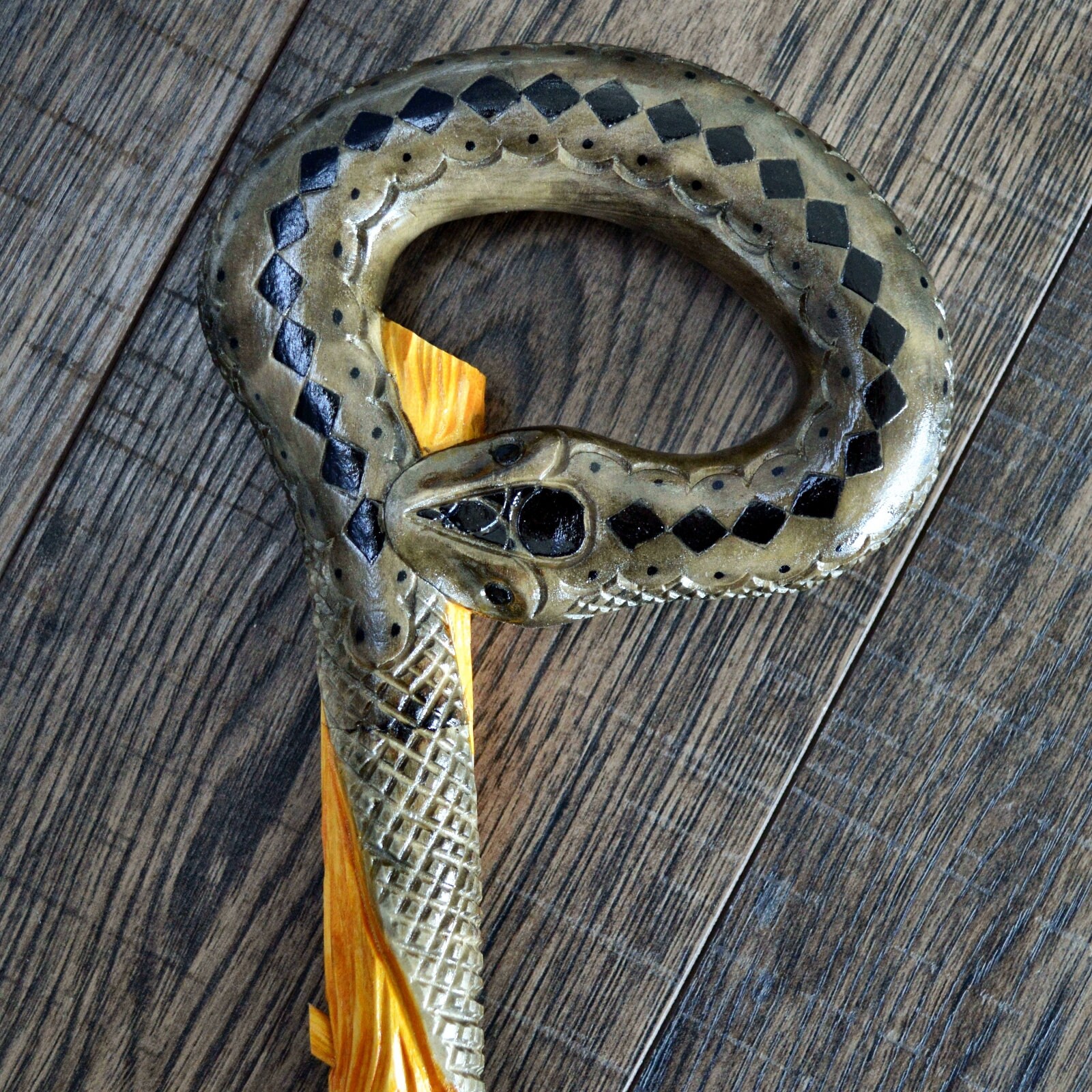 Snake Canes Walking Sticks Wood Reeds Cane Wooden HandCarved Etsy