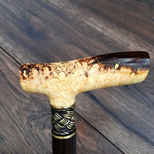 Wooden Walking Cane – Stick Handcrafted in Central America, Luxury