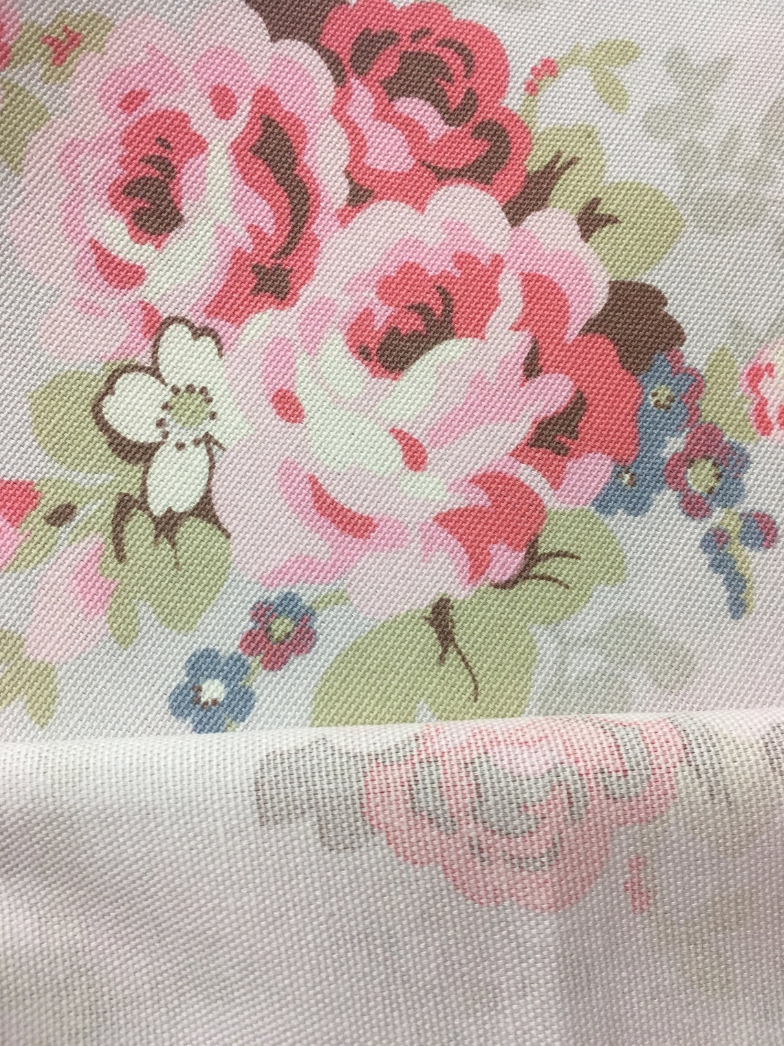 Cath Kidston Country Rose Light Grey Choice of Sizes Medium Etsy