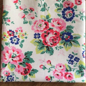 FABRIC Cath Kidston Spray Flowers 100% Cotton Duck New Assorted Sizes