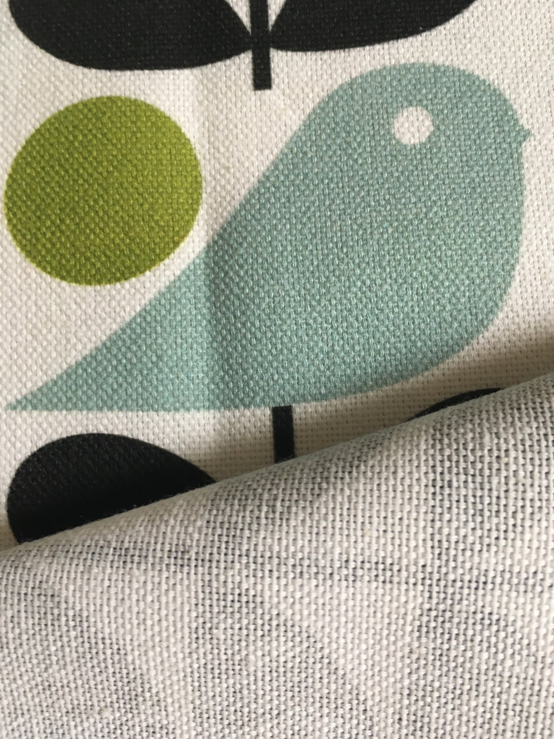 Orla Kiely Early Bird Stem Granite Choice of Sizes Medium Etsy