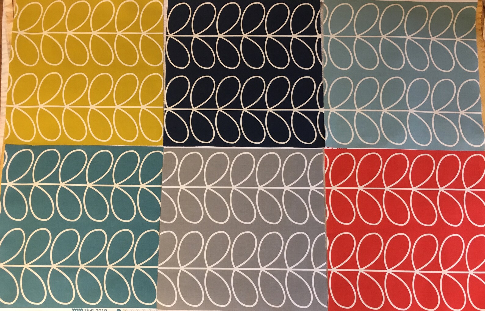 Orla Kiely Stem Linear 6 Piece Bundle Dandelion Whale Navy Etsy UK