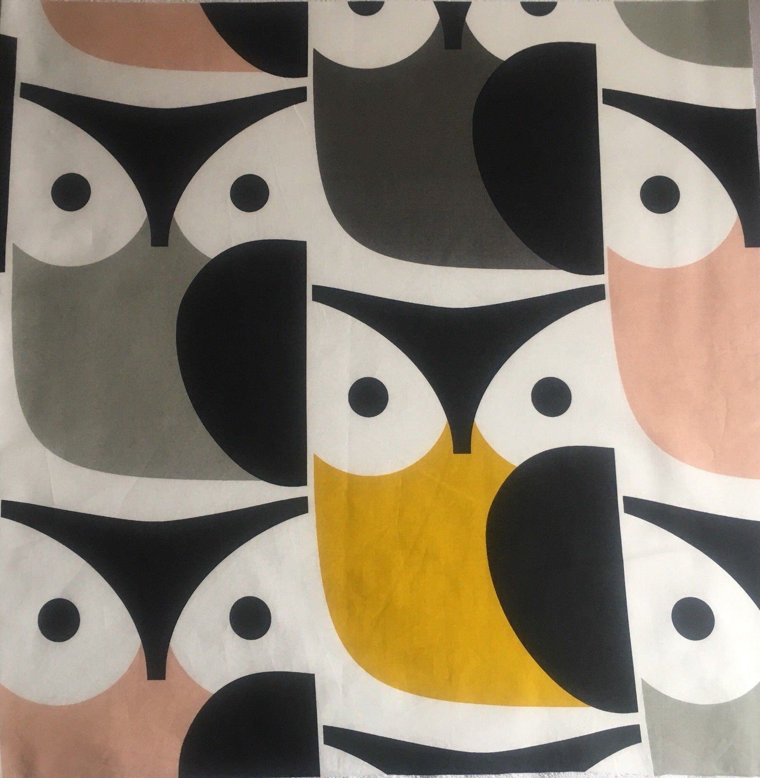 FABRIC Big Owl Multi Lightweight 100% Lightweight Cotton New Choice of sizes