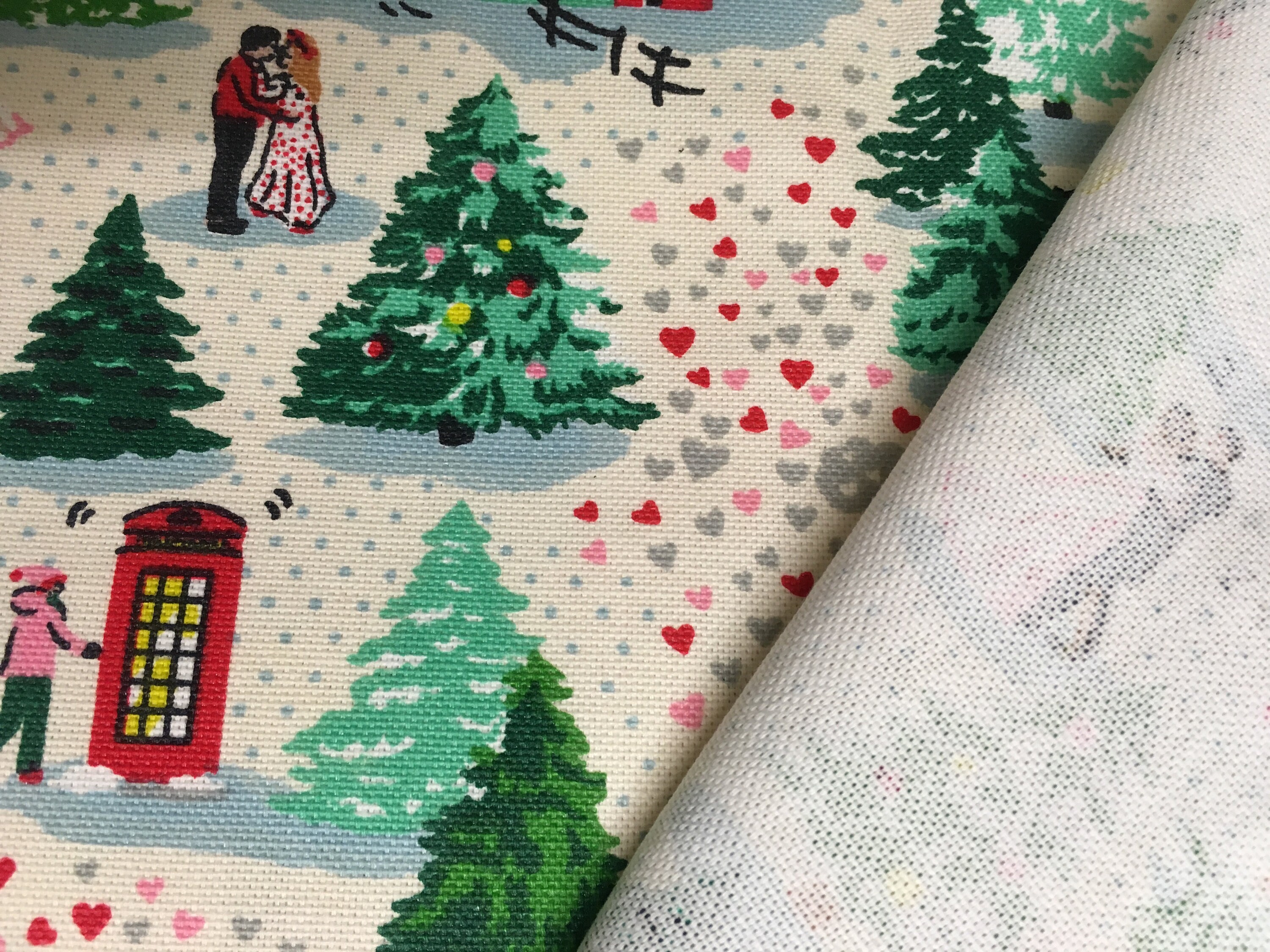 Cath Kidston Shine Bright Christmas Scene Choice of Sizes 100 Etsy