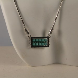Brighton Square Pendant Necklace
