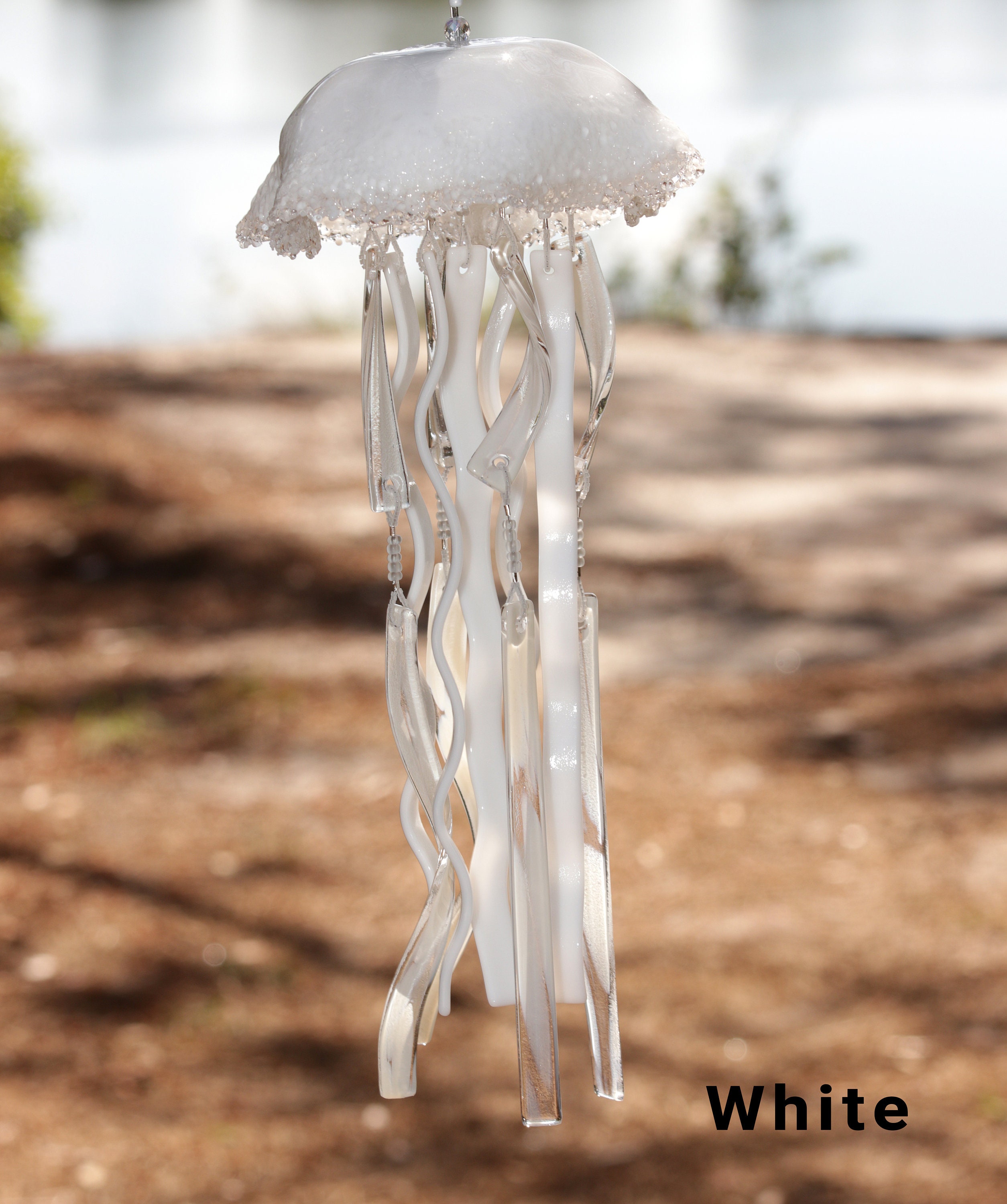 Jellyfish Wind Chime Etsy