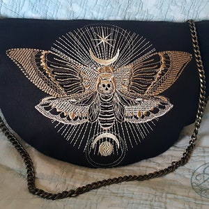 Moth - ITH digital embroidery 3 sizes