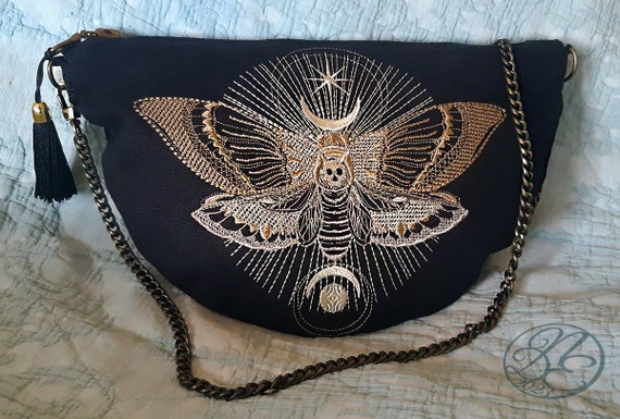 Moth - ITH digital embroidery 3 sizes