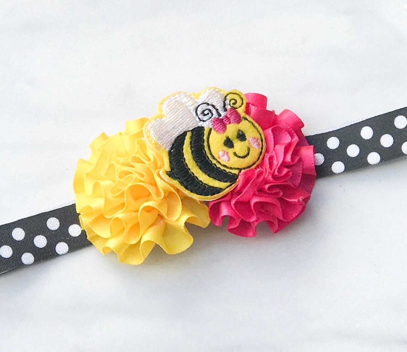 Bumble Bee Headband Bumble Bee Hair Accessory for Toddlers Etsy