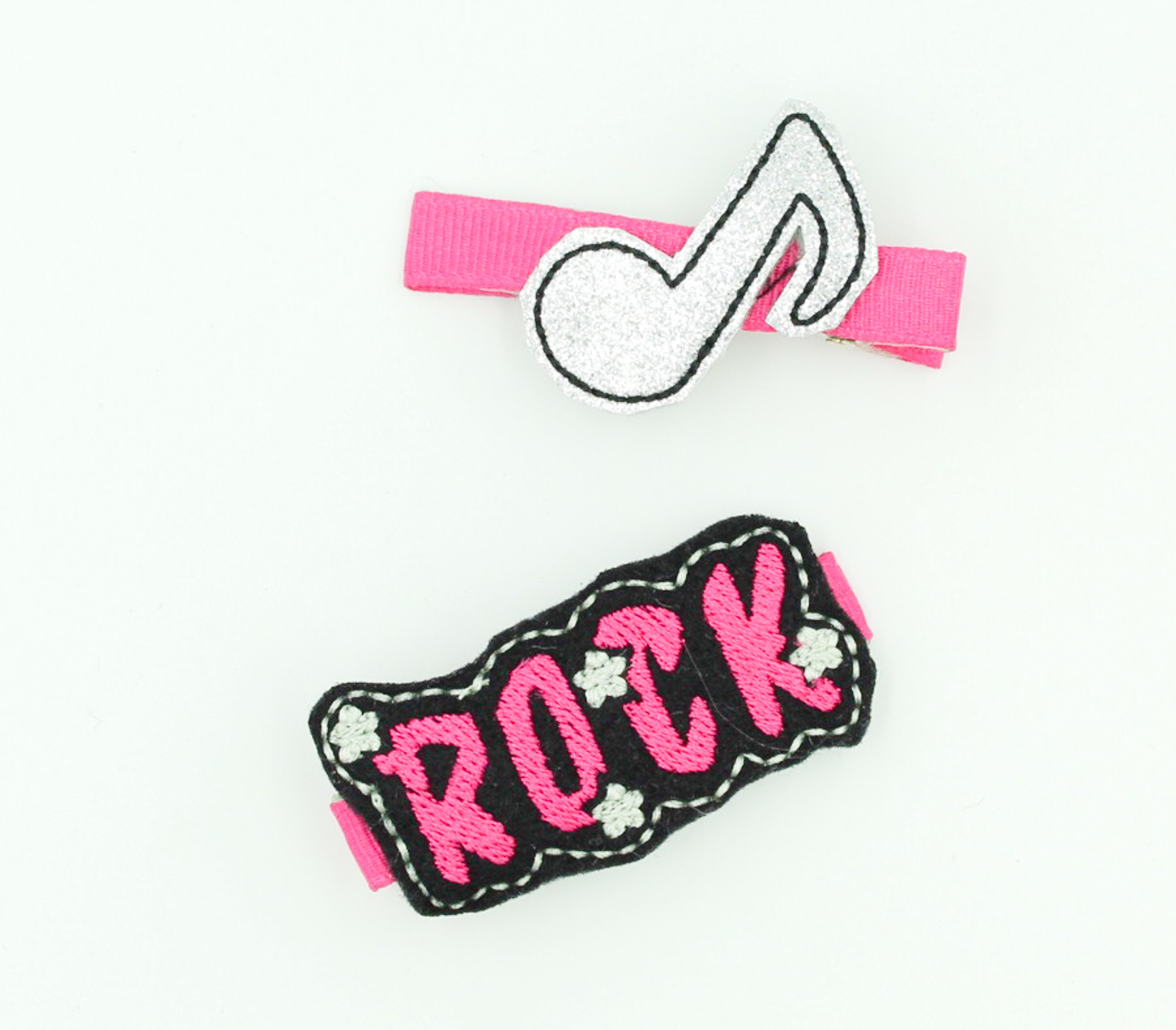 Hair Clips, Rock Star Hair Accessories, Birthday Gift for Goddaughter Etsy