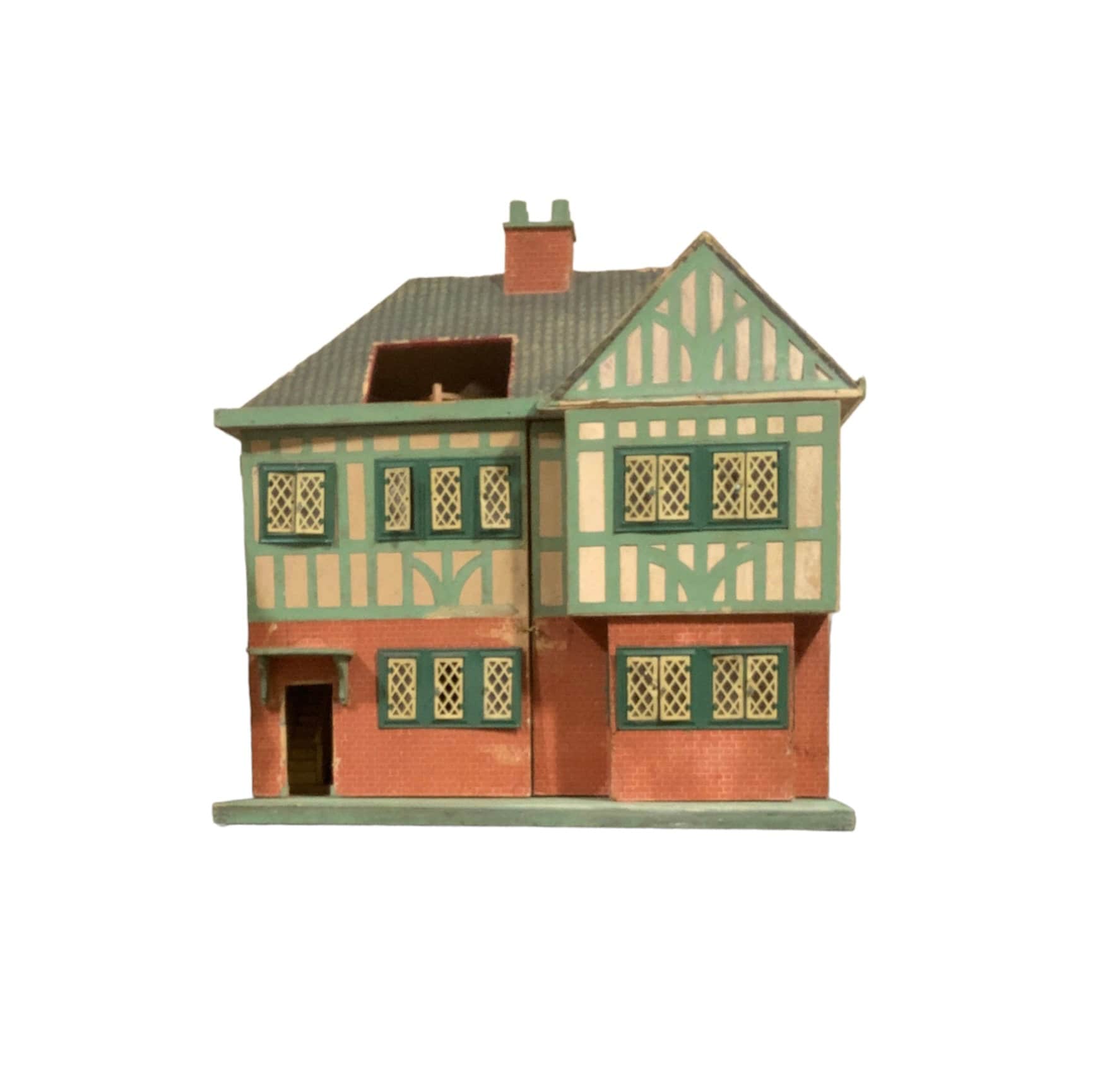 Antique Dollhouse Hobbies of Dereham English Dollhouse Vintage Dollhouse Tudor Style Dollhouse Antique Toys Antique Dolls Etsy UK